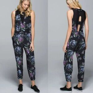 Lululemon Limited Edition Floral Jumpsuit